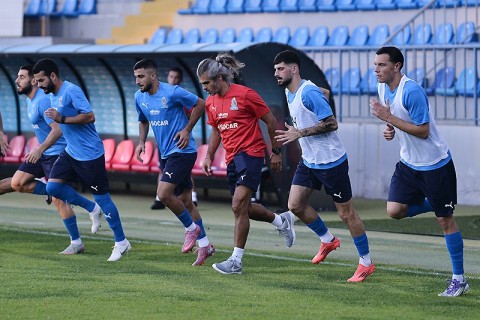 Azərbaycan millisinin məşqi - FOTO