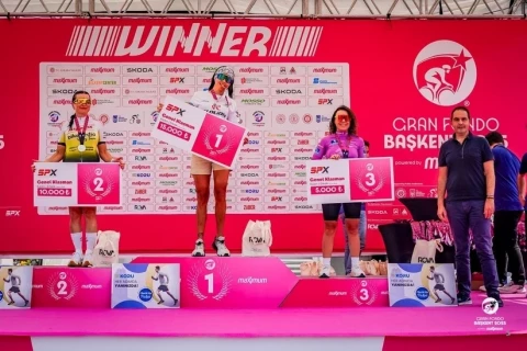 Natalya Vallek: "I am happy to have achieved a historic result at the race in Turkiye"