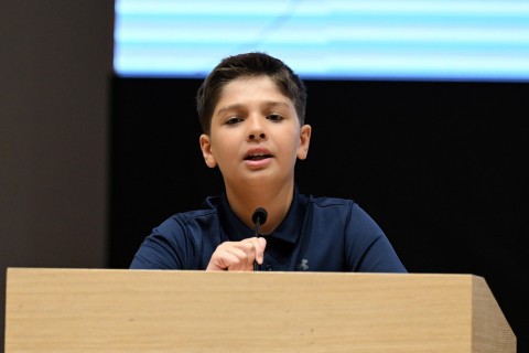 Fərid Qayıbov uğur qazanmış idmançılar və onların məşqçiləri ilə görüşüb - FOTO