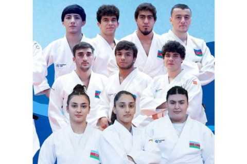 Cüdo üzrə Avropa çempionatında iştirak edəcək Azərbaycan millisi Slovakiyaya yola düşüb
