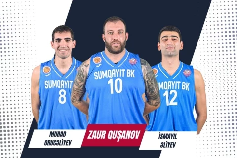 "Sumqayıt" üç basketbolçusu ilə müqaviləni uzadıb