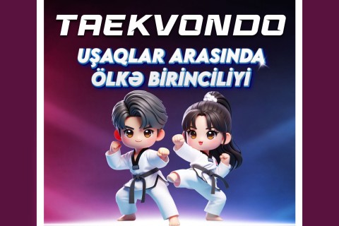 Taekvondo üzrə uşaqlar arasında ölkə birinciliyi keçiriləcək