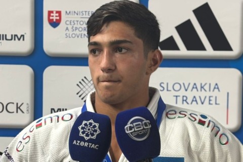 Avropa çempionu: Qızıl medalı anama həsr edirəm