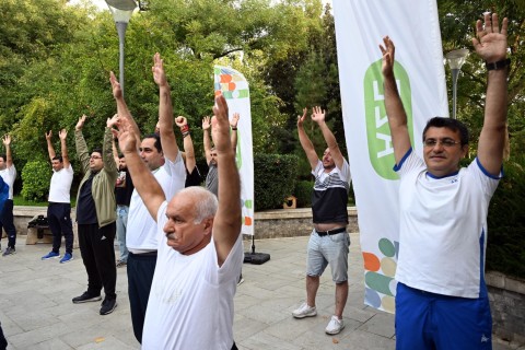 “Səhər idmanı” layihəsinə start verilib - FOTO