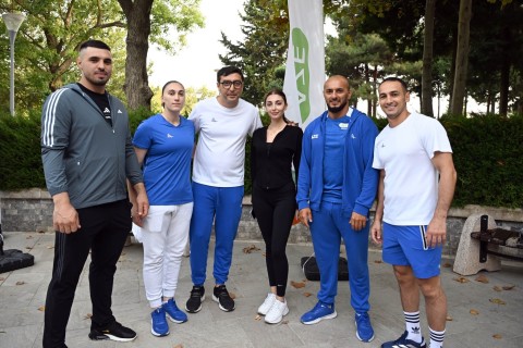 “Səhər idmanı” layihəsinə start verilib - FOTO