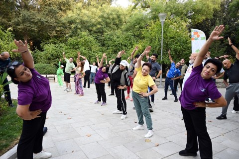 “Səhər idmanı” layihəsinə start verilib - FOTO