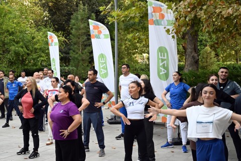 “Səhər idmanı” layihəsinə start verilib - FOTO
