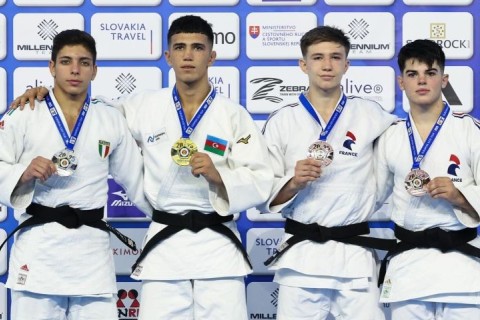 Рашад Набиев поздравил чемпионов Европы по дзюдо