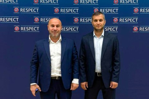 AFFA-nın əməkdaşları UEFA nümayəndələri ilə görüşüblər