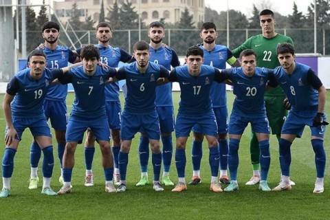 Azərbaycanın U-21 millisi Portuqaliyaya böyük hesabla məğlub olub