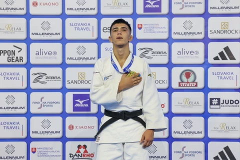 Azərbaycan komandası Avropa çempionatında birinci olub - FOTO