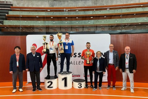 Азербайджанские тхэквондисты триумфально выступили на турнире Swiss Open 2025 - ФОТО