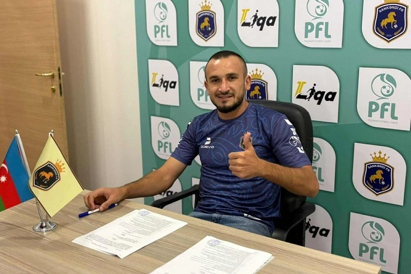 "Xankəndi"nin futbolçusu: "Ümid edirəm ki, bu mövsüm çempionluq uğrunda oynayacağıq"