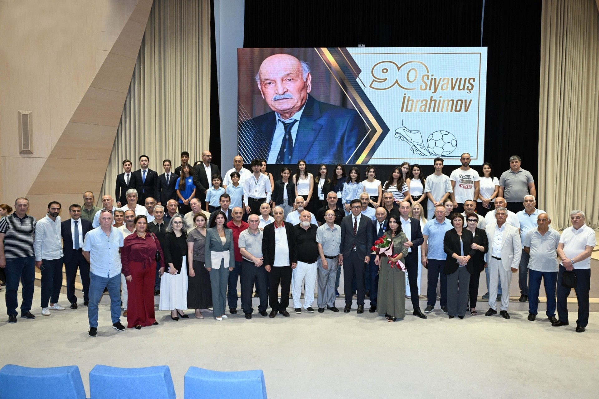Siyavuş İbrahimovun 90 illik yubiley mərasimi keçirilib - FOTO