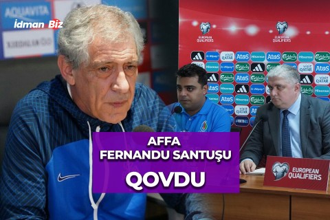 Fernandu Santuş istefaya göndərilib - FOTO/VİDEO
