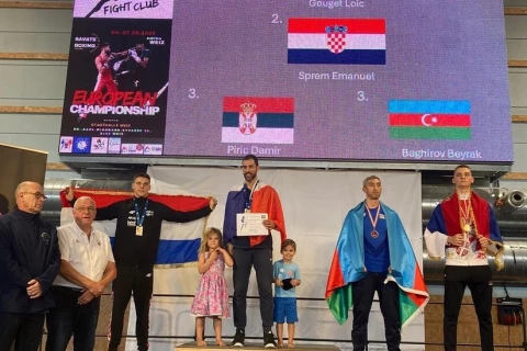 Бронзовая медаль на чемпионате Европы - ФОТО