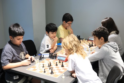 Rapid chess tournament held for young players in Azerbaijan - PHOTO