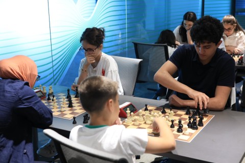 Rapid chess tournament held for young players in Azerbaijan - PHOTO