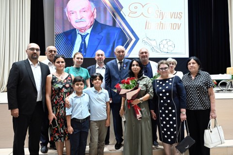 Siyavuş İbrahimovun 90 illik yubiley mərasimi keçirilib - FOTO