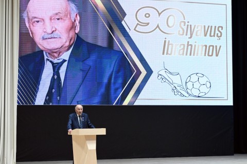 Siyavuş İbrahimovun 90 illik yubiley mərasimi keçirilib - FOTO