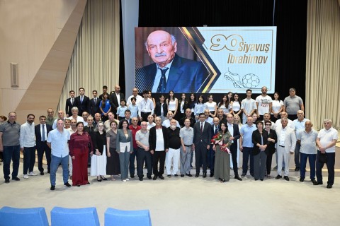 Siyavuş İbrahimovun 90 illik yubiley mərasimi keçirilib - FOTO