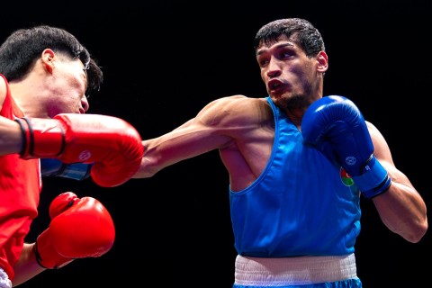 Saidjamshid Jafarov reaches quarterfinals at World boxing championship in Liverpool - PHOTO