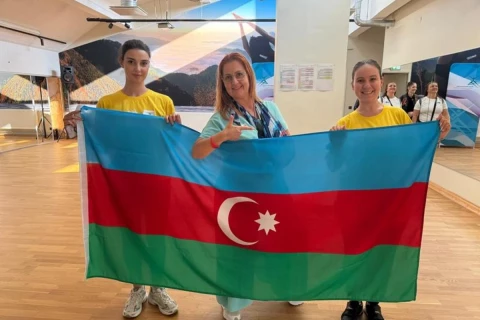 Azərbaycan məşqçiləri Avropa Gimnastikasının ənənəvi tədbirində - FOTO