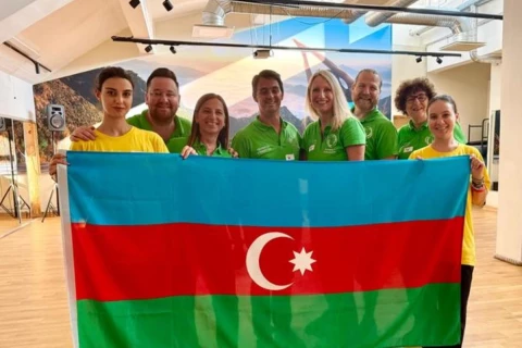 Azərbaycan məşqçiləri Avropa Gimnastikasının ənənəvi tədbirində - FOTO