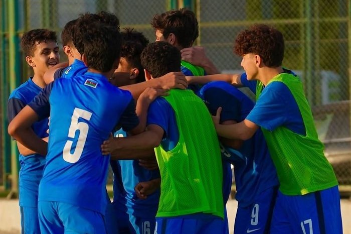 U-16 millimiz Gürcüstan yığmasına qalib gəlib