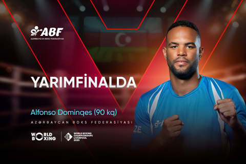 Alfonso Dominqes dünya çempionatında yarımfinala vəsiqə qazanıb