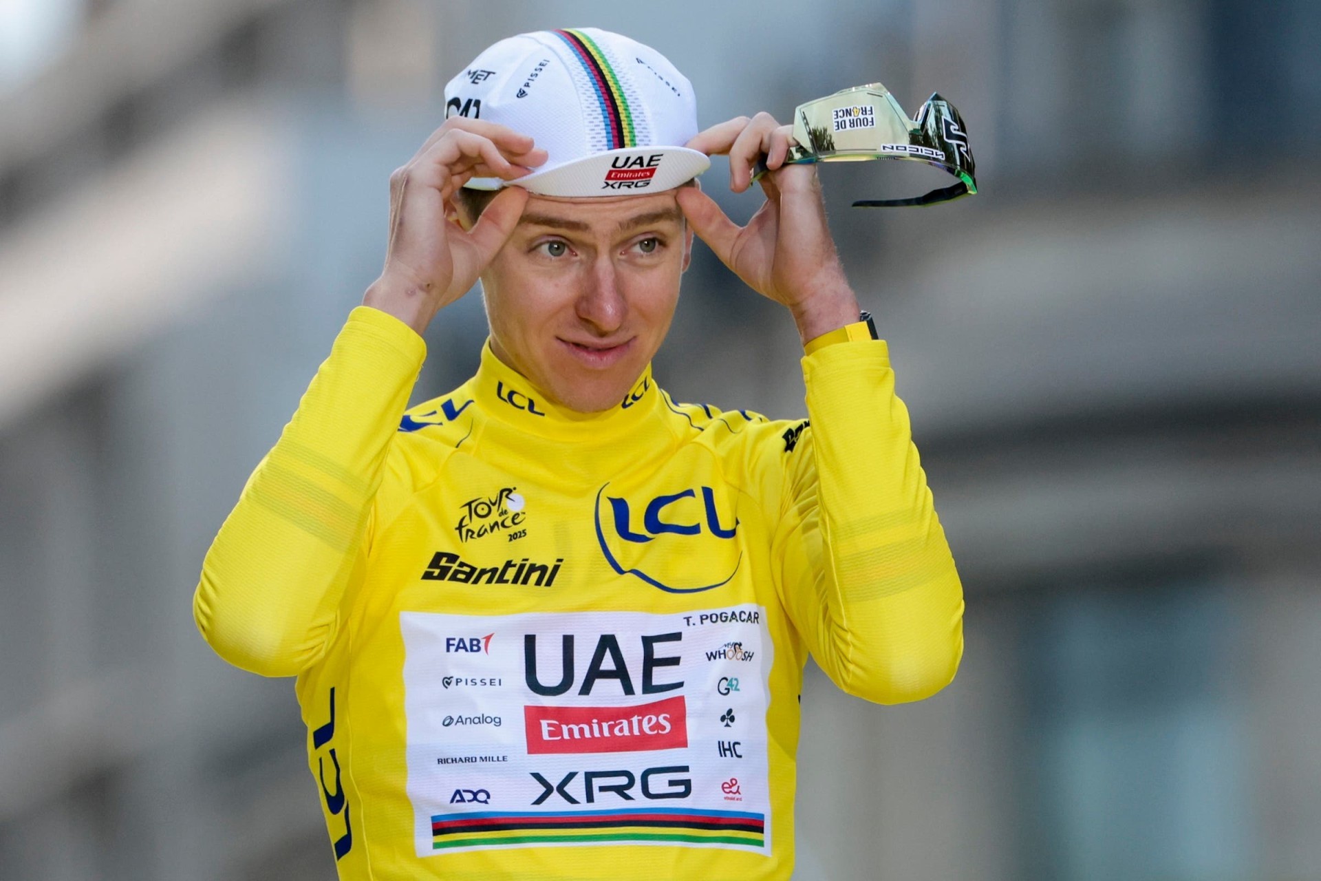 Tadej Pogacar eyes strong finish at UCI Road World Championships