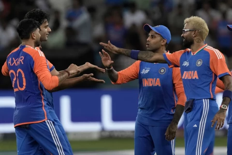 Shivam Dube shines as India crushes UAE in Asia Cup