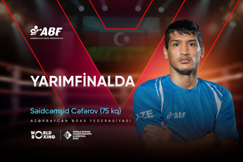 Azərbaycanın daha bir boksçusu dünya çempionatının yarımfinalında