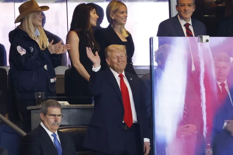 Trump attends Yankees game amid extra security on 9/11