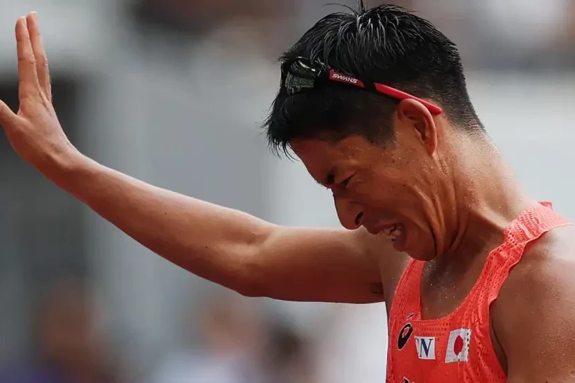 Japan opens World Athletics Championships with medal in gruelling 35km race walk