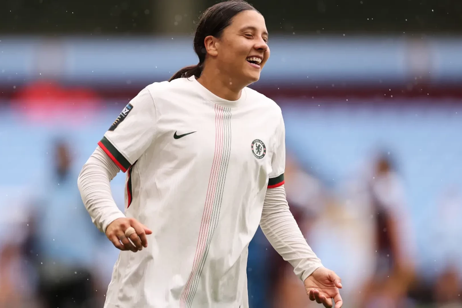 Sam Kerr marks triumphant return with 100th Chelsea goal