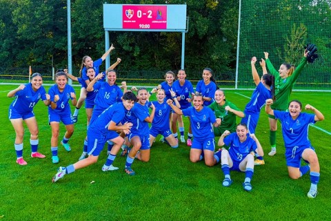 U-19 qadınlarımız Moldova millisinə qalib gəliblər