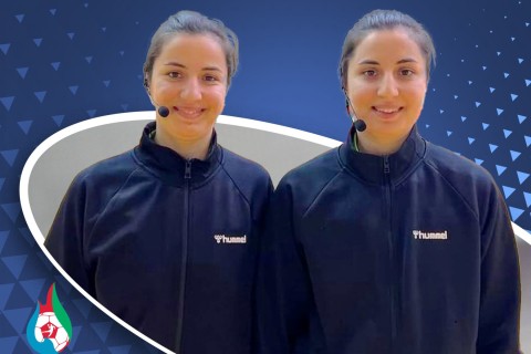 Azərbaycanlı hakim bacılara Avropa Həndbol Federasiyasından ETİMAD