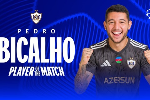 Pedro Bikalyo "Benfika" - "Qarabağ" matçının ən yaxşı oyunçusu seçilib