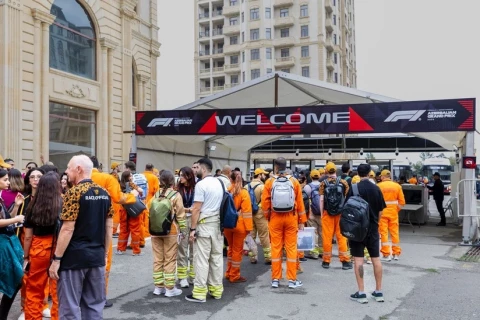 “Formula-1”: Azərbaycan Qran-prisinin marşalları iş başındadır - FOTO
