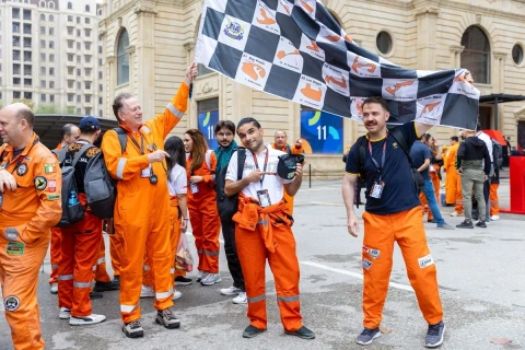 “Formula-1”: Azərbaycan Qran-prisinin marşalları iş başındadır - FOTO
