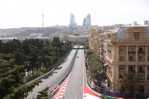 Formula 1 Azerbaijan Grand Prix kicks off in Baku