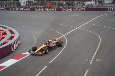 Norris shows best time in 3rd free practice session of Azerbaijan Grand Prix - UPDATED + PHOTO