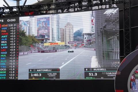 Norris shows best time in 3rd free practice session of Azerbaijan Grand Prix - UPDATED + PHOTO