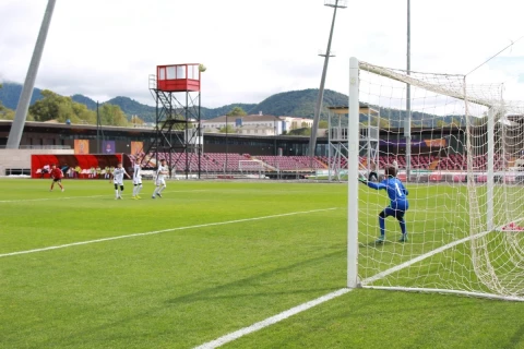 Qəbələdə III MDB Oyunlarına hazırlıq xarakteri daşıyan futbol matçı - FOTO