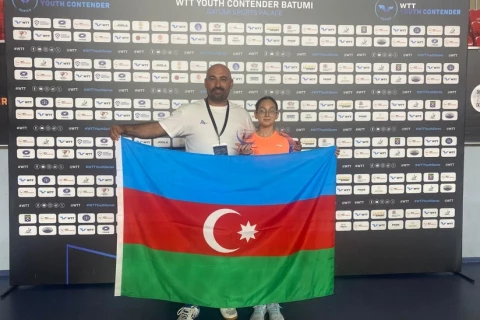 Юные теннисисты из Азербайджана завоевали медали на турнире WTT Youth Contender