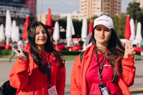 "Formula-1" üzrə Azərbaycan Qran-prisinin təşkilində 2 min könüllü iştirak edir - FOTO