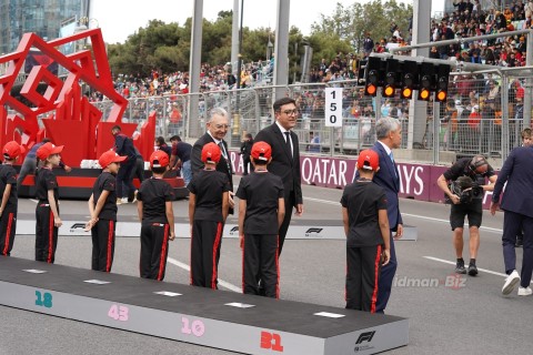 "Formula 1" üzrə Azərbaycan Qran-prisinin açılış mərasimi keçirilib - FOTO