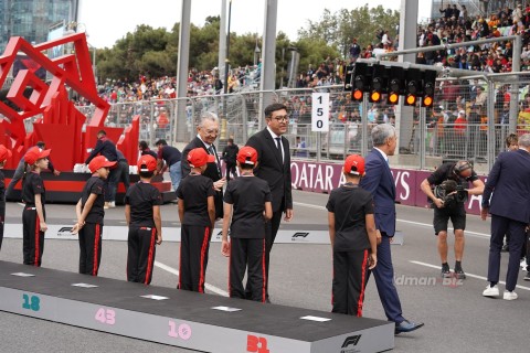 "Formula 1" üzrə Azərbaycan Qran-prisinin açılış mərasimi keçirilib - FOTO
