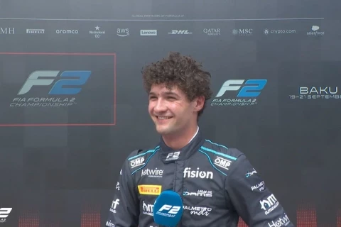 "Formula 2" pilotu: "Bakıdakı yarış mənim üçün mükəmməl keçdi"